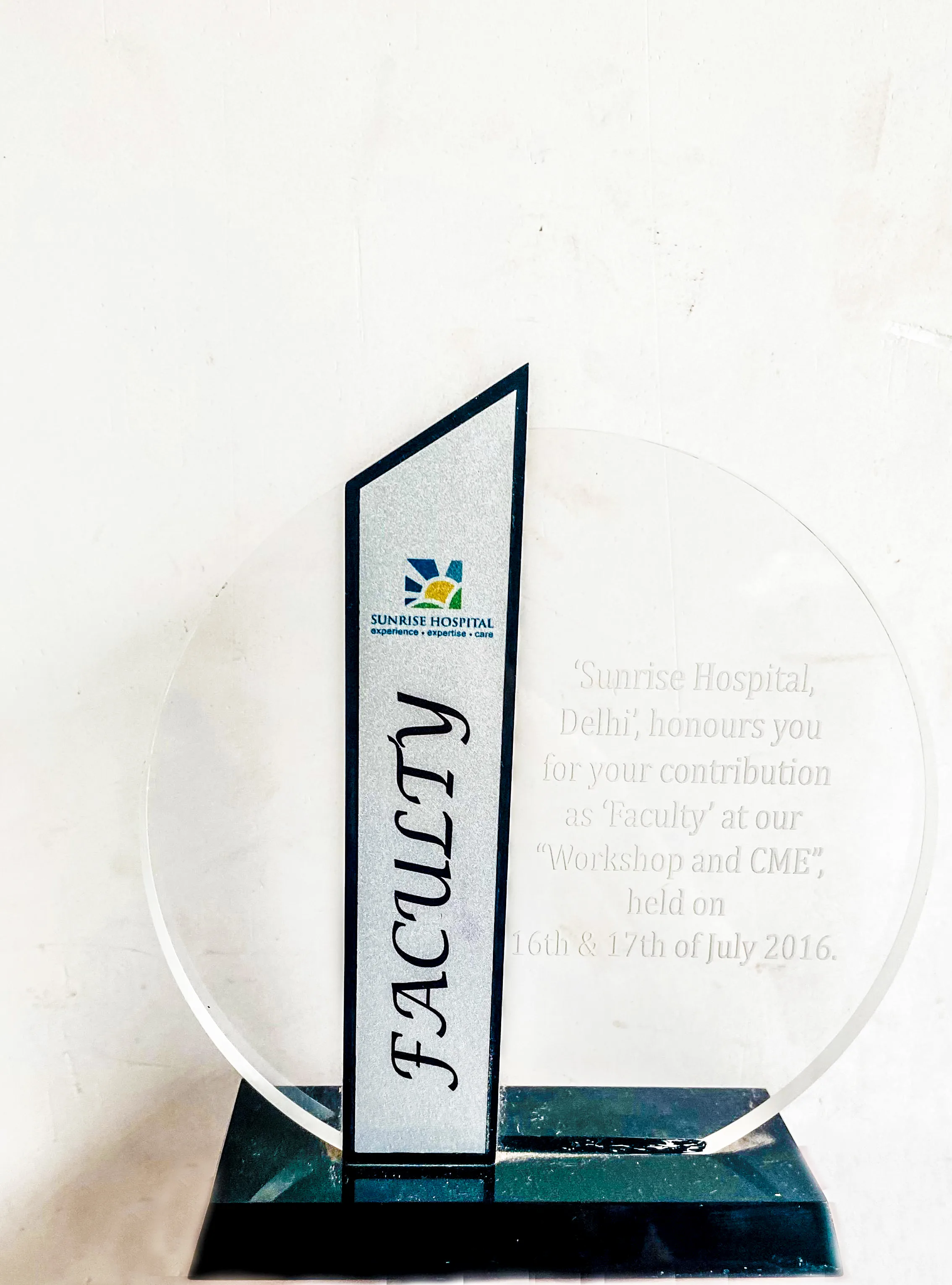 Sunrise Hospital – Faculty Recognition Award, 2022